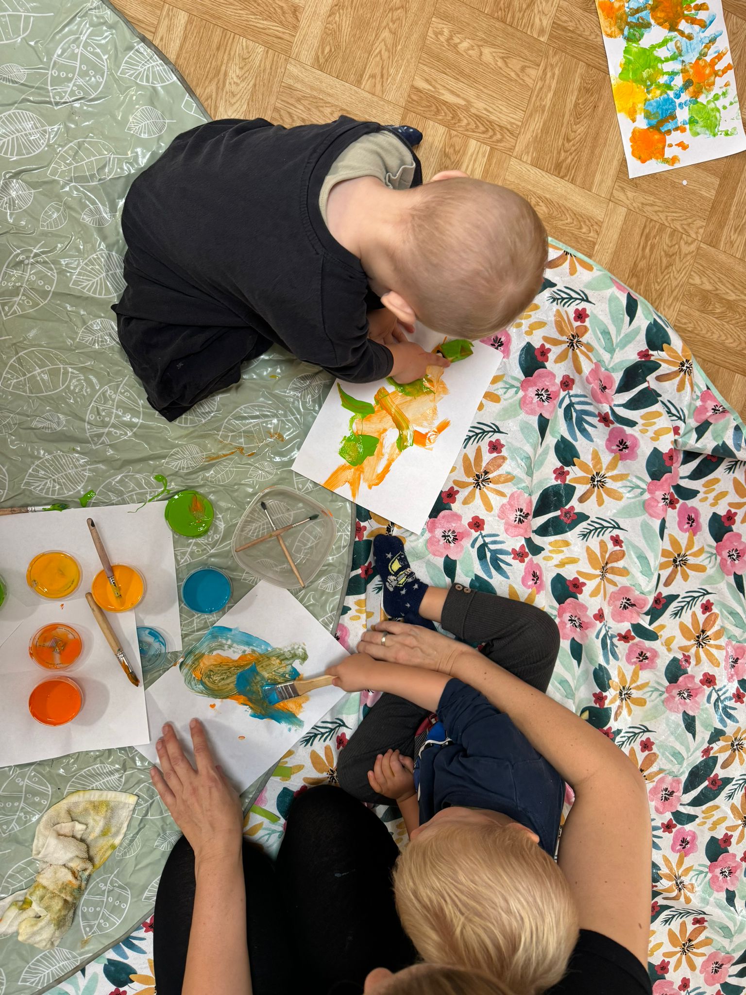 Kinderbetreuung Bexbach: Basteln bei der Tagesmutter